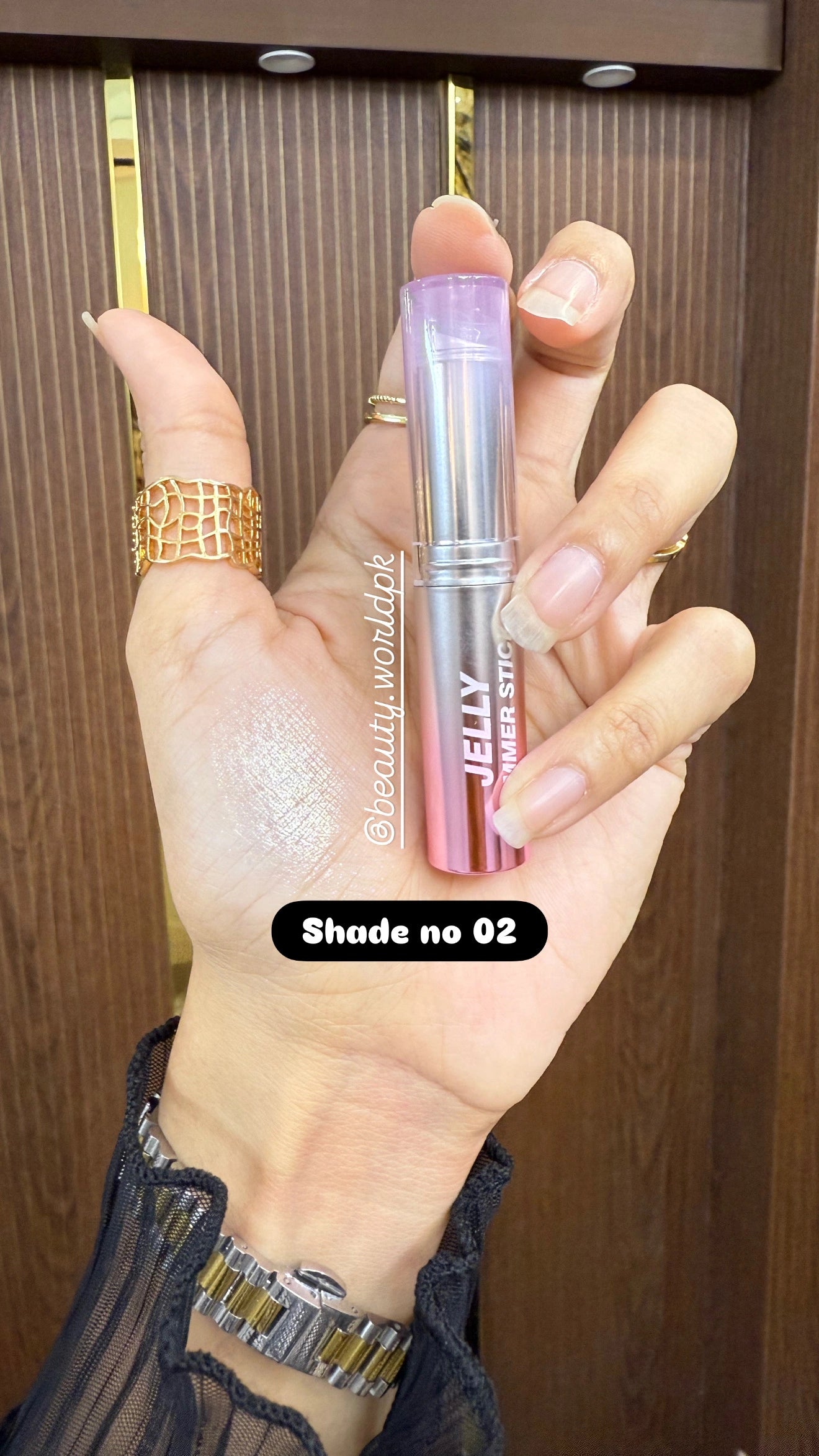 Ushas Jelly Shimmer Sticks – One Swipe Instant Glam ✨