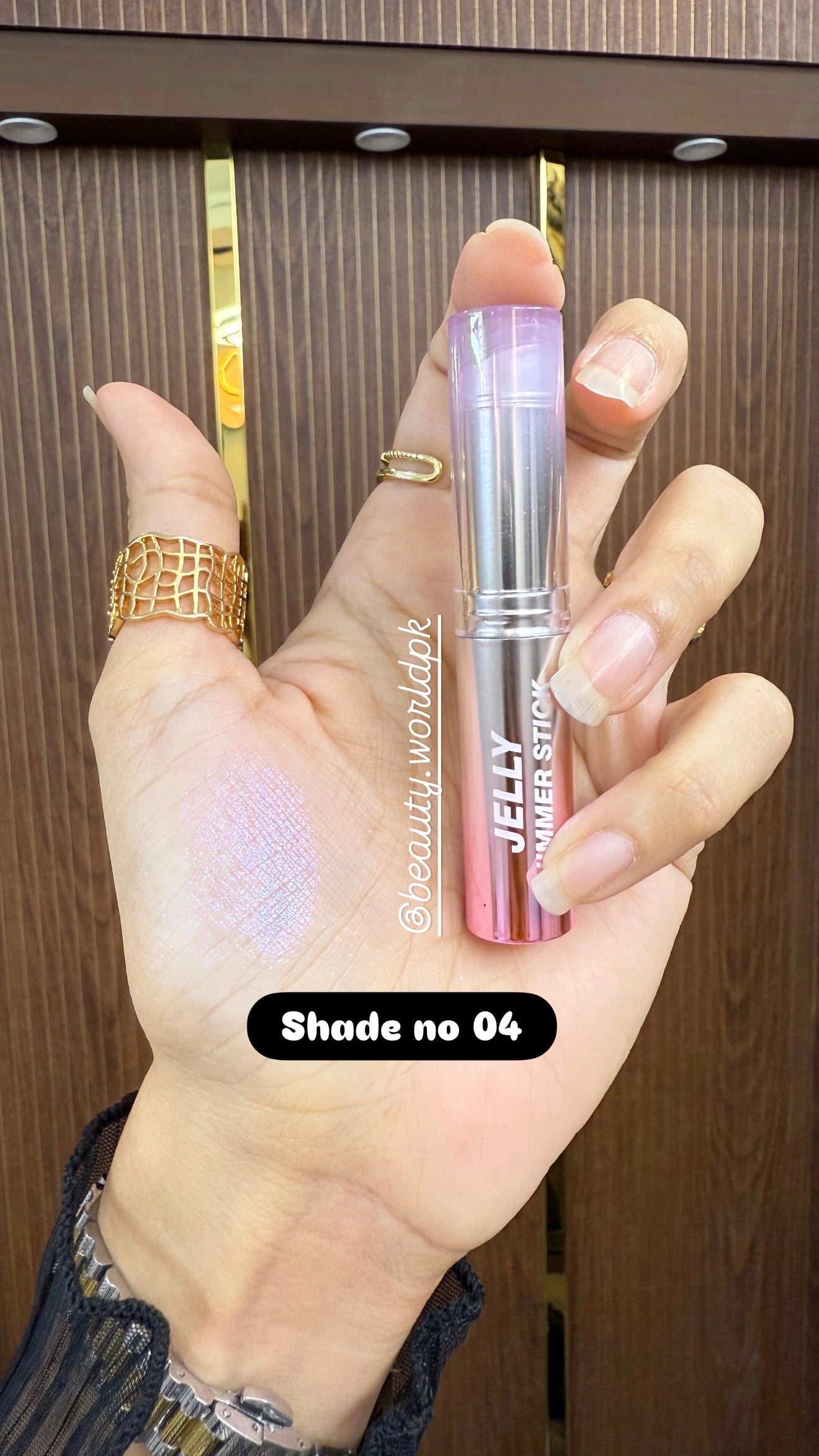 Ushas Jelly Shimmer Sticks – One Swipe Instant Glam ✨