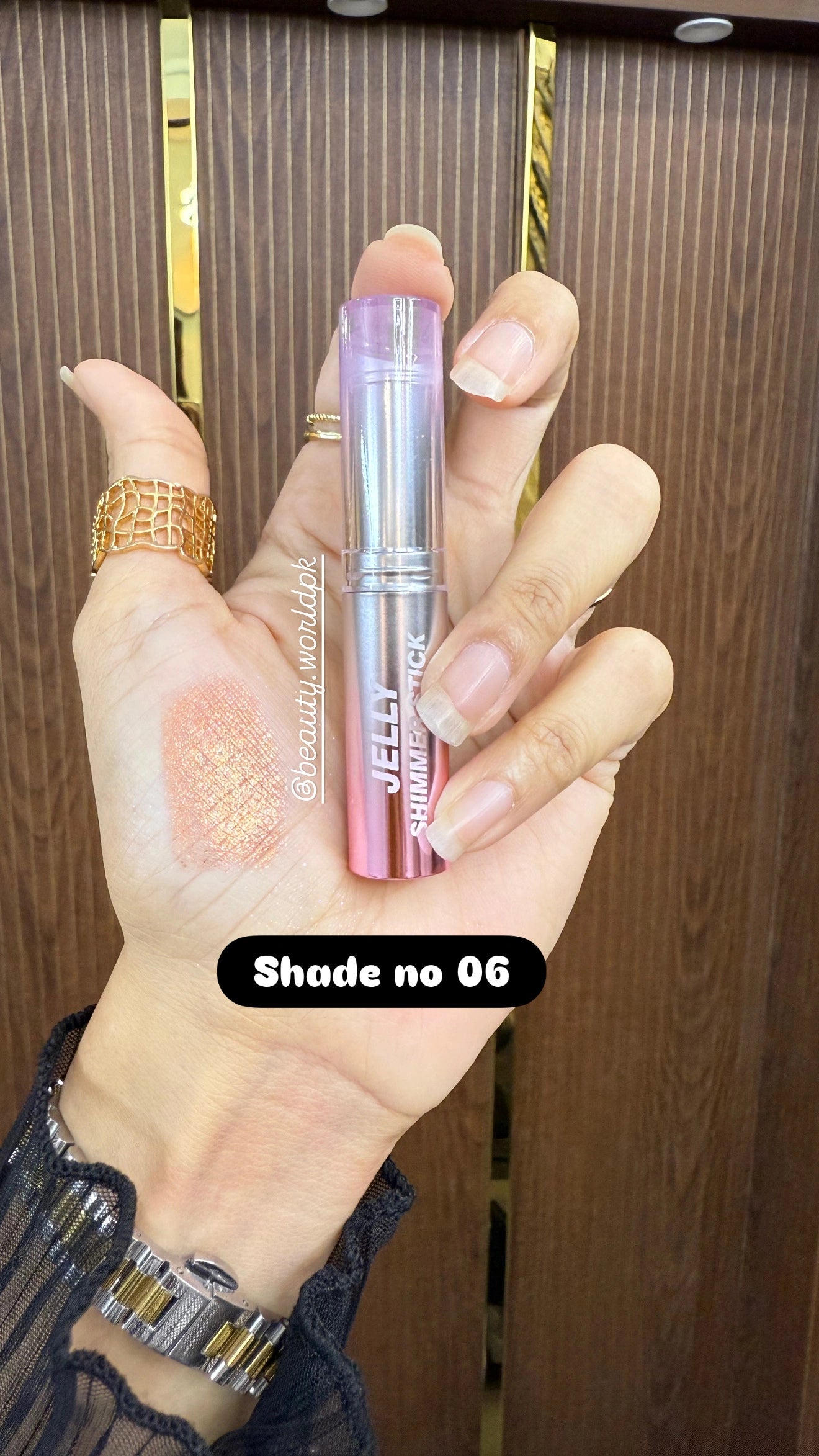 Ushas Jelly Shimmer Sticks – One Swipe Instant Glam ✨