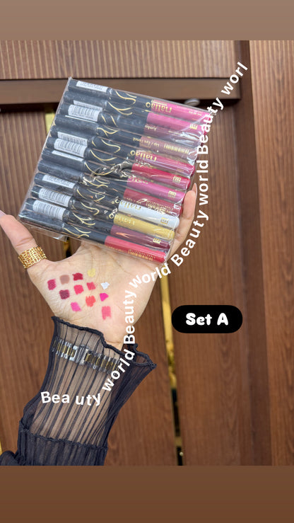 Super Amazing Maliao Eye & Lip Pencils Set – 12-in-1 Glam Essentials 💋