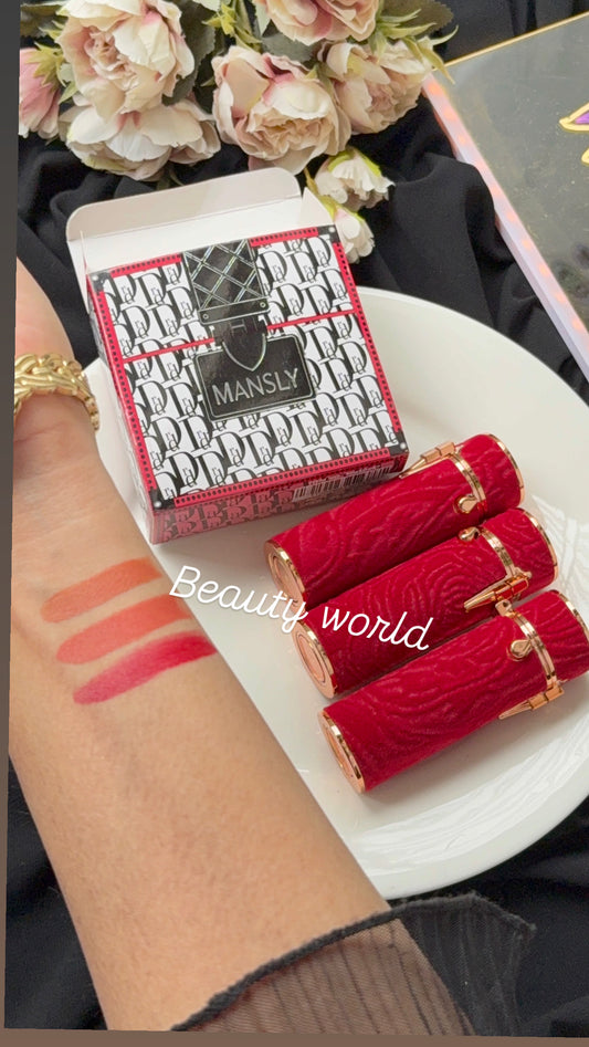 Super duper amazing Mansly lipstick set of 3 💄✨