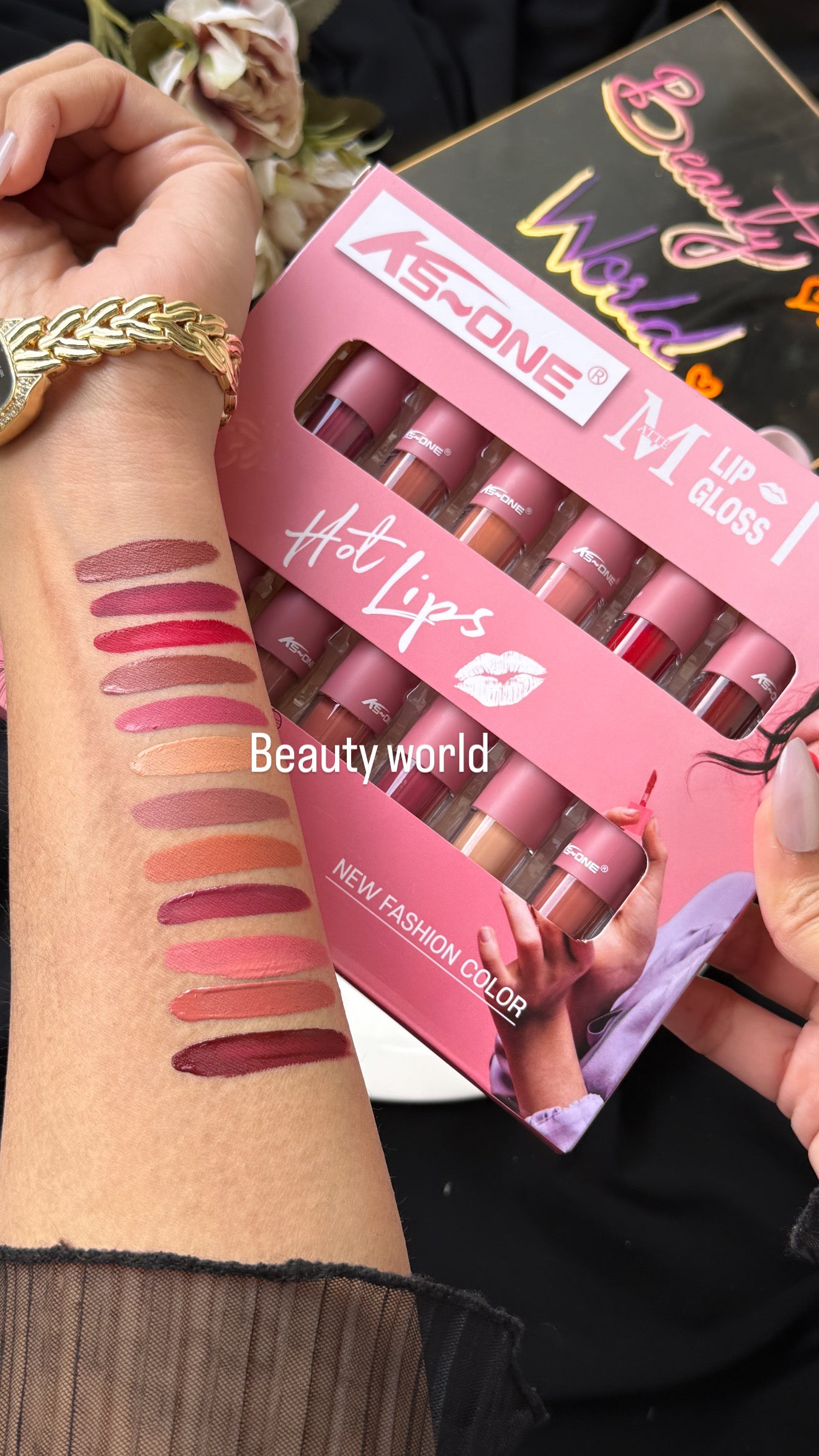 KS One 12-Piece Liquid Matte Lipstick Vault 💄