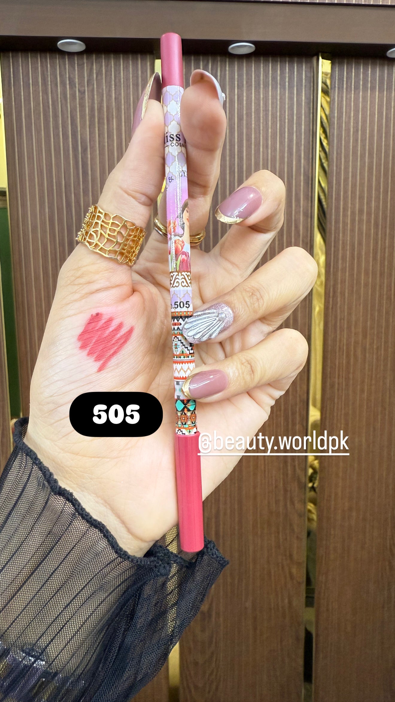 Miss Demi Highly Pigmented Smooth Matte Lip Liners