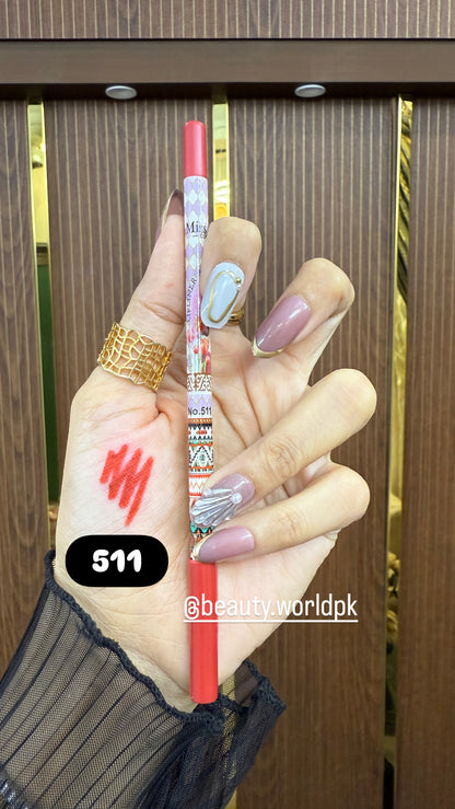 Miss Demi Highly Pigmented Smooth Matte Lip Liners