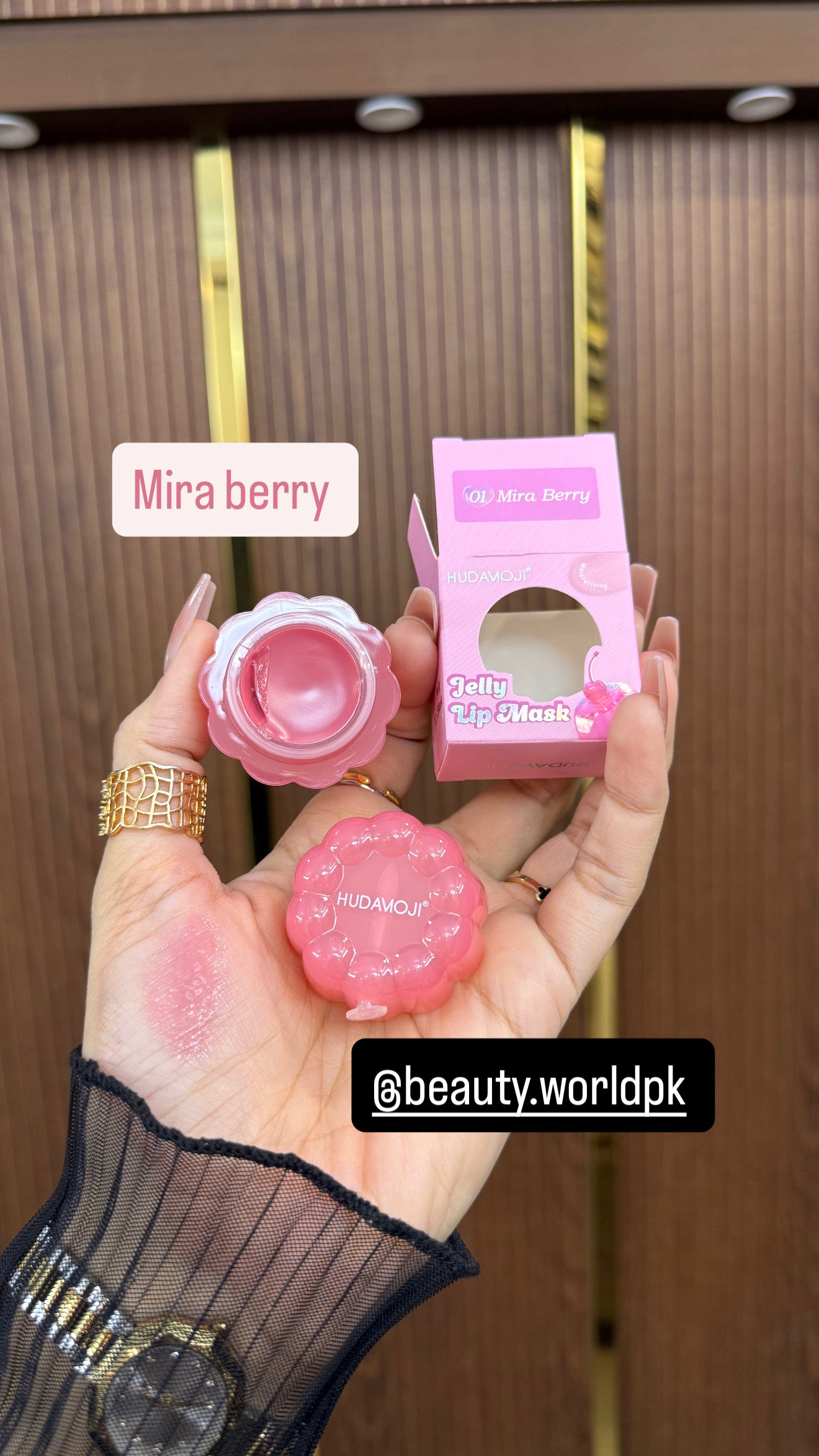 💋 Hudamoji Jelly Lip Mask –