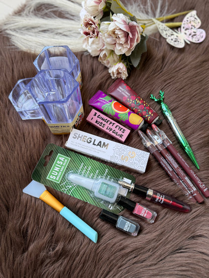 Ultimate 14-Piece Beauty Deal with Organizer ✨