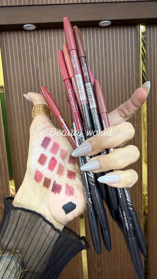 Pack of 12  Milai eye & lip pencils