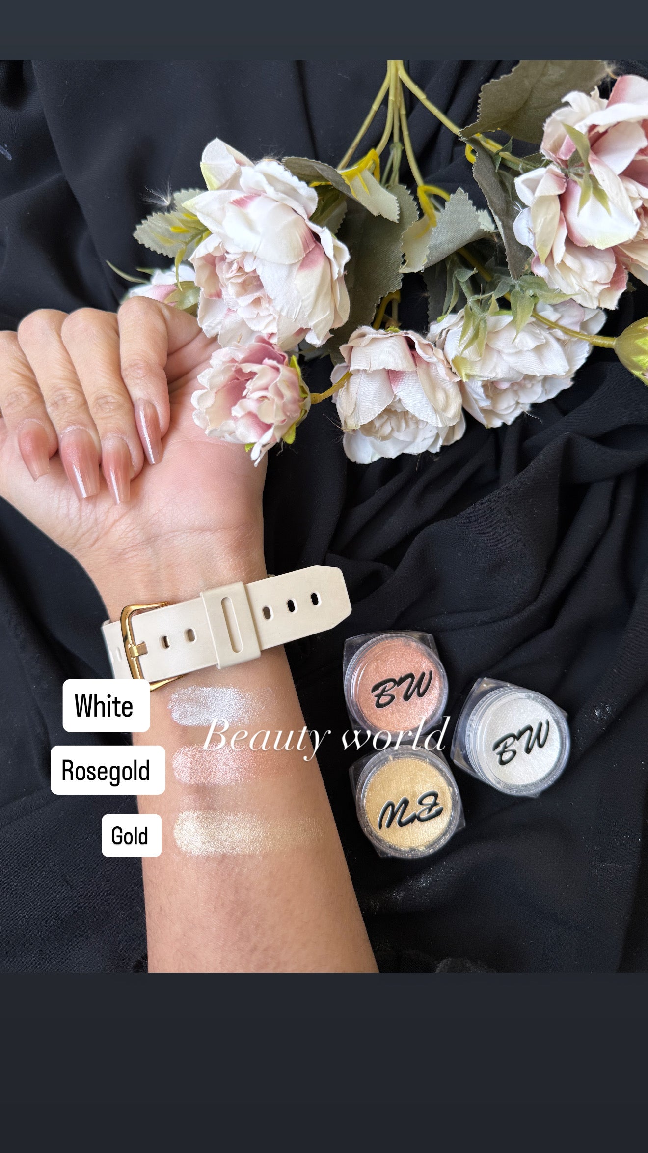 Beauty World Highlighter Pots