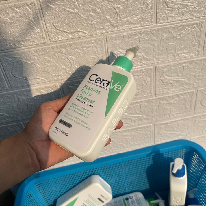 CeraVe Foaming facial Cleanser-335 ml (Big Size)