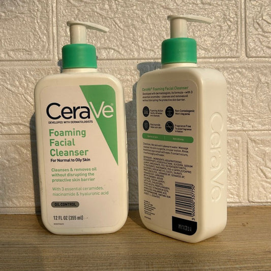 CeraVe Foaming facial Cleanser-335 ml (Big Size)
