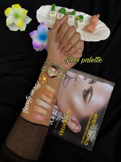 Beauty World Most Pigmented Highlighter Palette