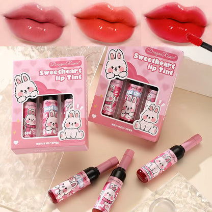 Dragon Ranee 3pcs Sweetheart Lip Tint Set DR158