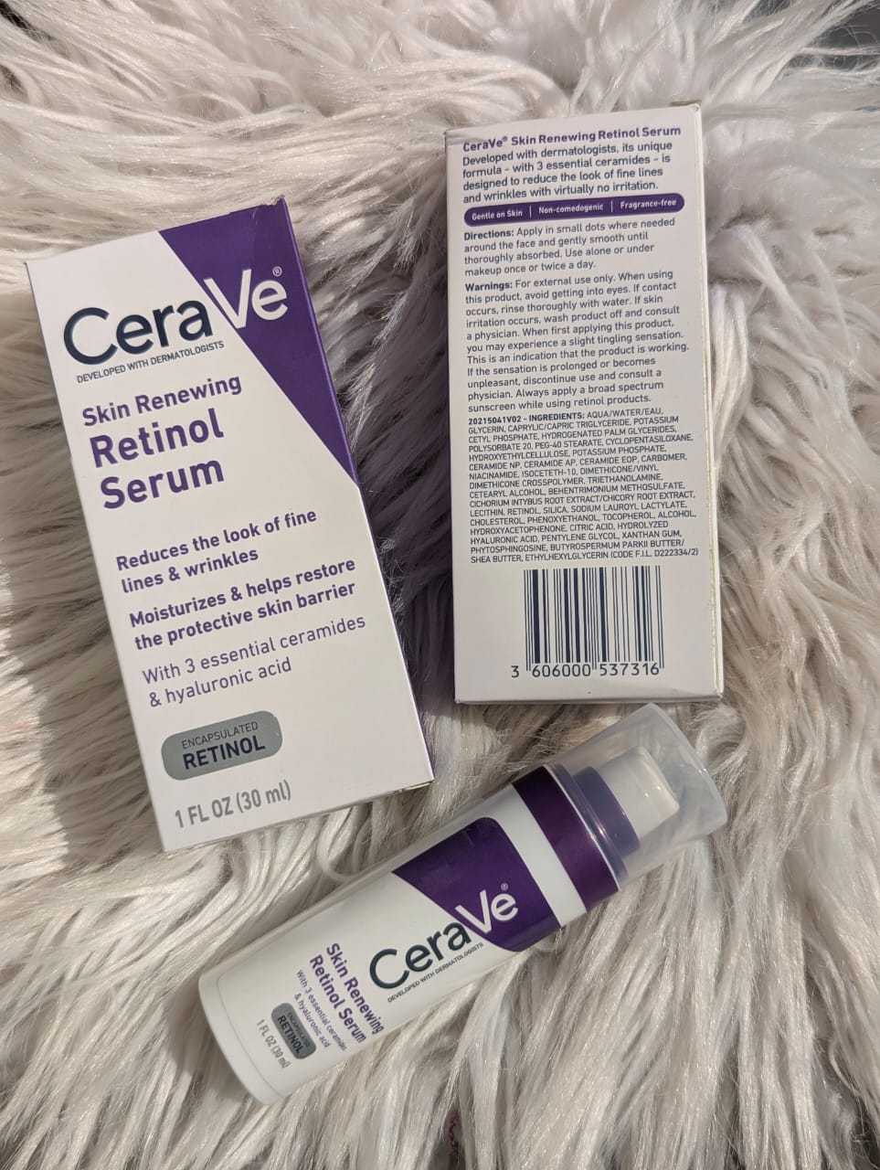 Original leftover CeraVe - Skin Renewing Retinol Serum - 30ml*