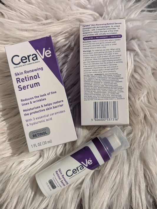 Original leftover CeraVe - Skin Renewing Retinol Serum - 30ml*