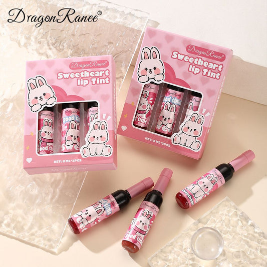 Dragon Ranee 3pcs Sweetheart Lip Tint Set DR158