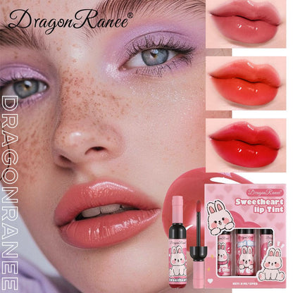 Dragon Ranee 3pcs Sweetheart Lip Tint Set DR158