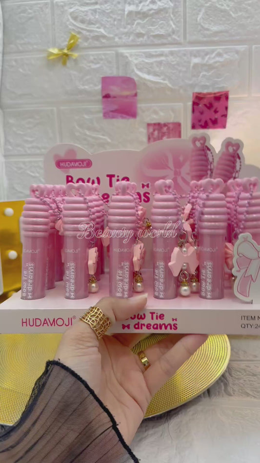 🎀✨ Hudamouji BOW TIE DREAMS LIP BALM ✨🎀